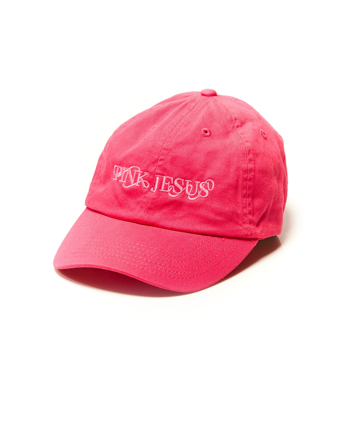 Pink Jesus Dad Hat